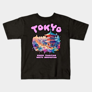 Tokyo lover Kids T-Shirt